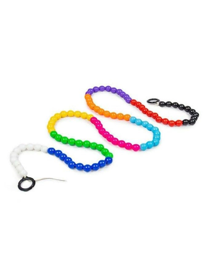 YUIOP - Counting Beads Small 100 Beads - Learn Counting & Numbers - Educational Toy for Kids - Image 2